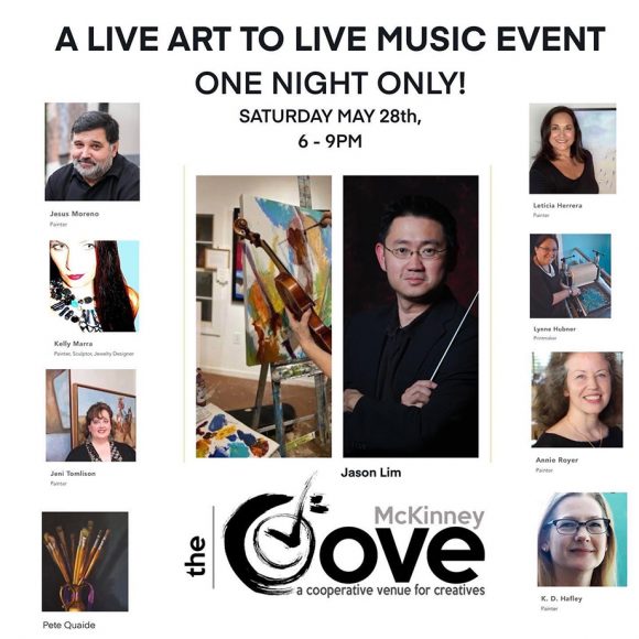A Live Art to Live Music Event
