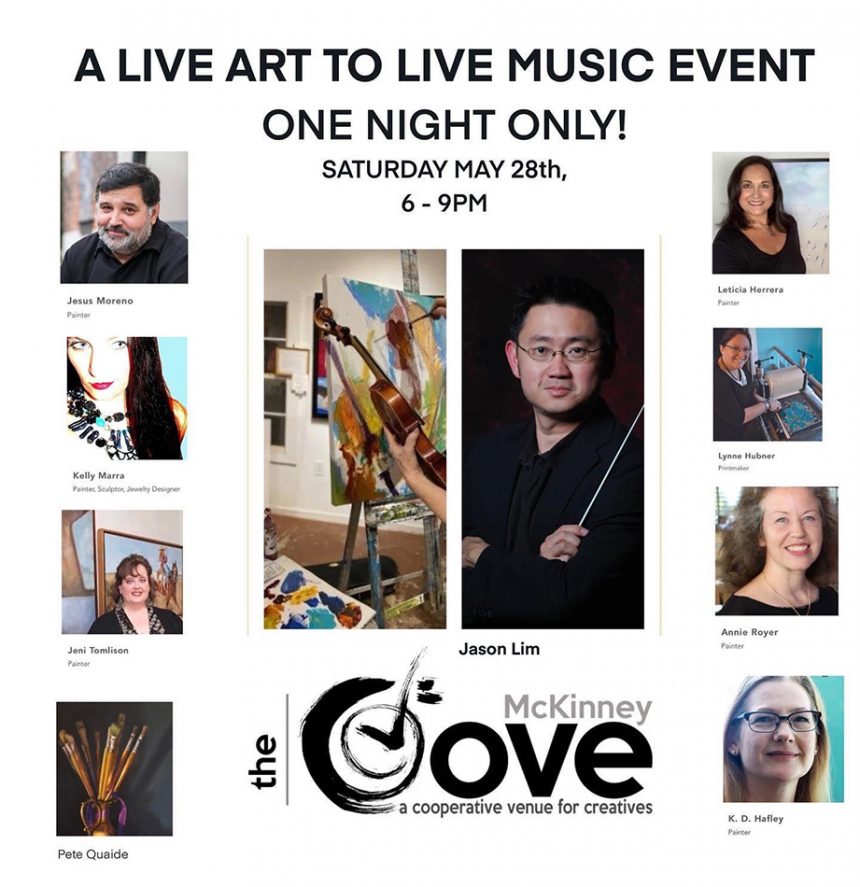 A Live Art to Live Music Event